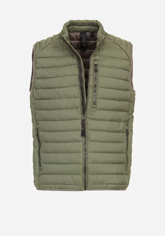 Casa Moda Water Repellent Gilet, Mist Green