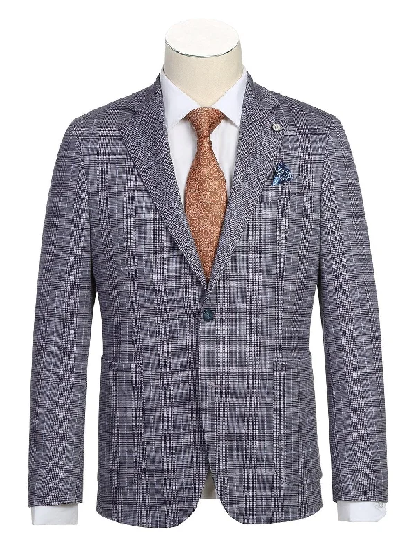 Men's Half Canvas Blazer