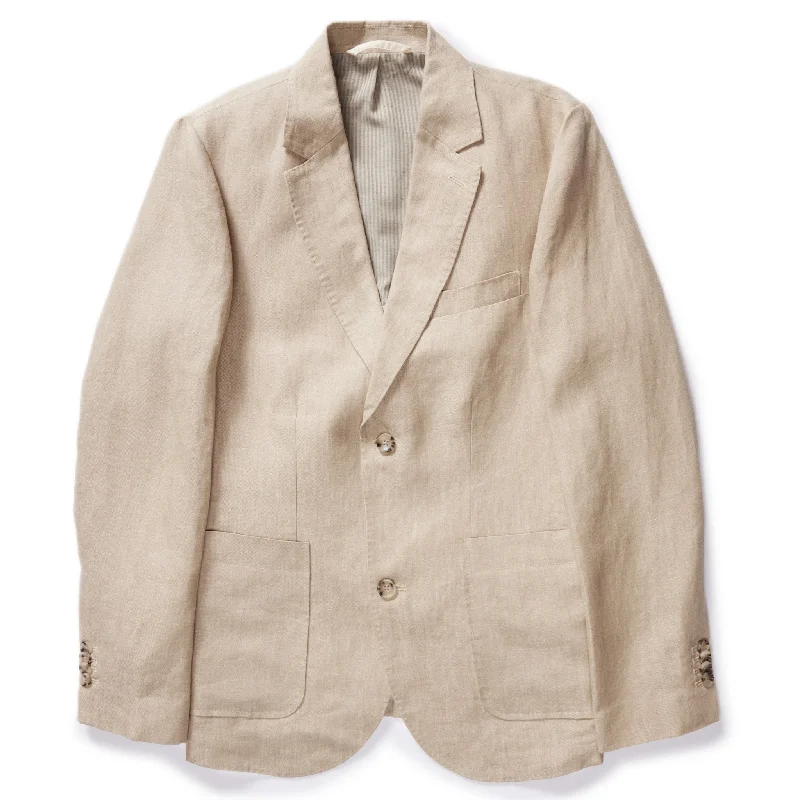 The Sheffield Sportcoat in Natural Linen