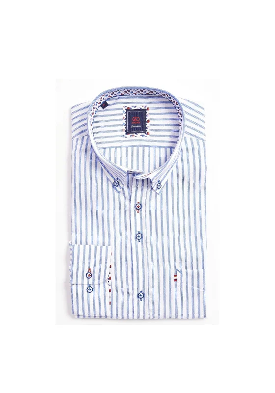 Andre Verona Stripe Shirt, Blue