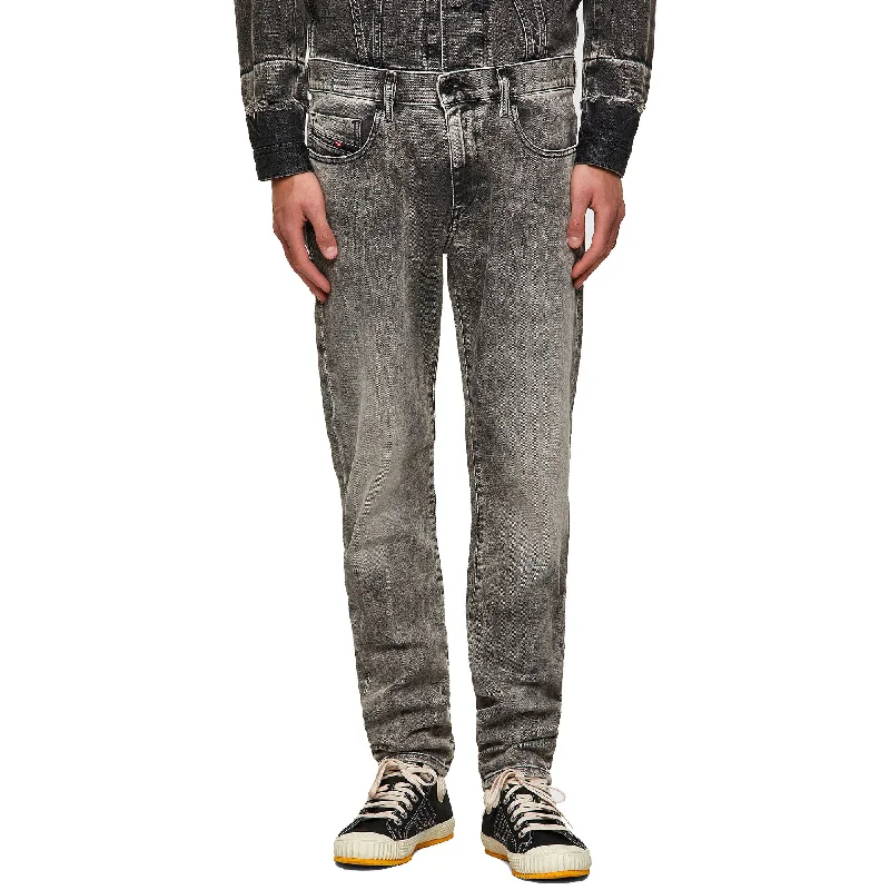 Diesel D-Strukt 9KA Slim Fit Jeans - Mid Faded Grey