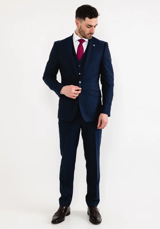 Herbie Frogg Mayfair Three Piece Suit, Navy