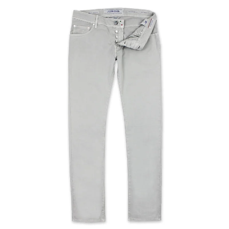 Jacob Cohen - J622 Comf Slim Fit Chino Jeans in Stone