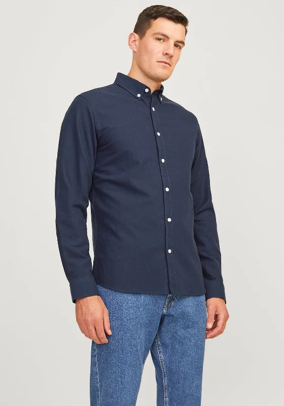 JJ Rebel By Jack & Jones Oscar Shirt, Navy