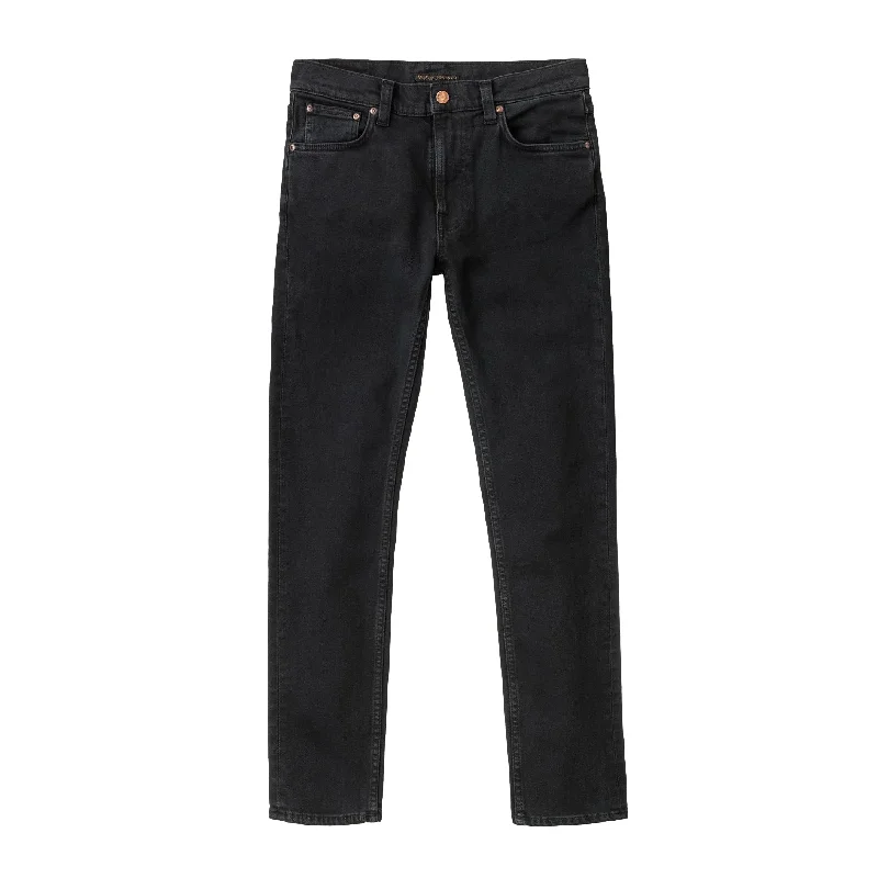 Nudie Jeans - Lean Dean Jeans in Black Skies