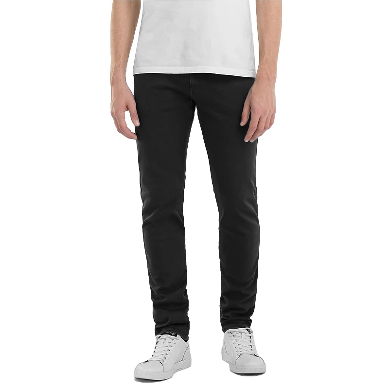 Replay Hyperflex X-Lite Anbass Colour Edition Slim Fit Jeans - Black