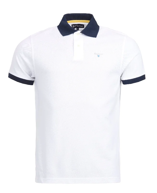 ID70041-Barbour White Lynton Polo