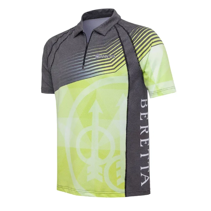 Beretta Rush Graph Polo Black & Sulphur