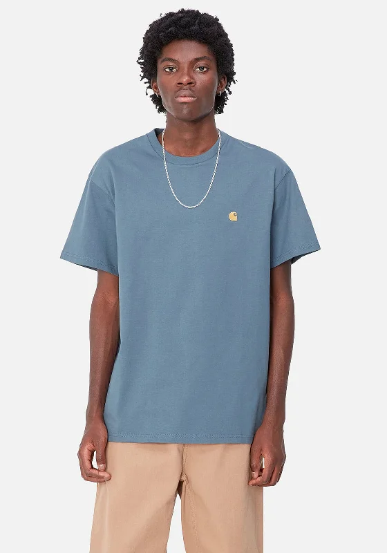 Carhartt WIP Chase Crew Neck T-Shirt, Positano