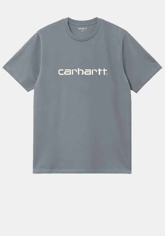 Carhartt WIP Script T-Shirt, Dove Grey