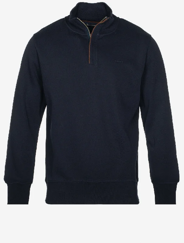 Sacker Half Zip Evening Blue