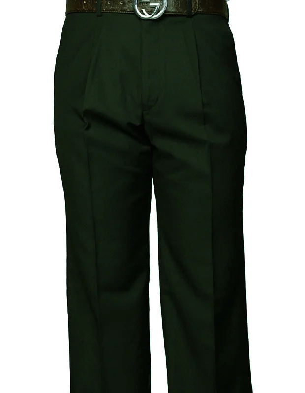 HUNTER REGULAR FIT PLEATED PANTS