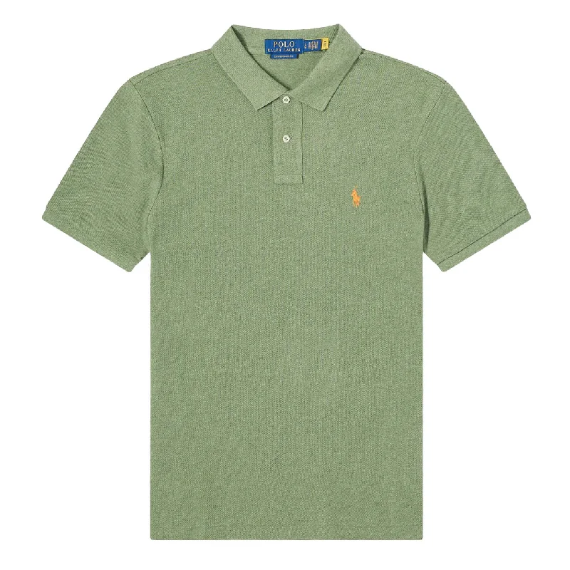 Polo Ralph Lauren Custom Slim Fit Classic Polo Cargo Green Heather