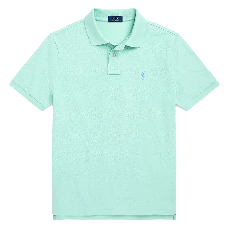 Polo Ralph Lauren Custom Slim Fit Classic Polo Celadon