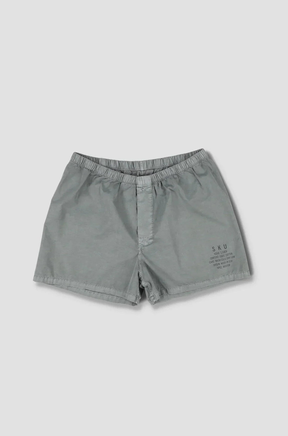 Save Khaki Sage Green Dyed Field Boxers