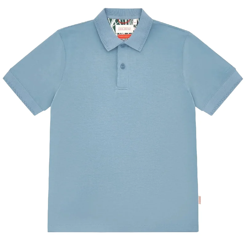 Sealskinz Roydon Soft Touch Polo Blue