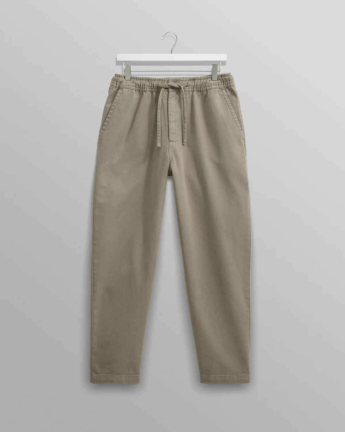 Wax London Light Khaki Kurt Trouser Pant