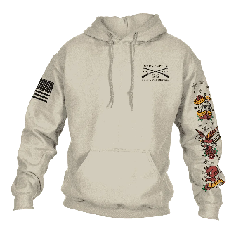 Freedom Ink Hoodie - Sand